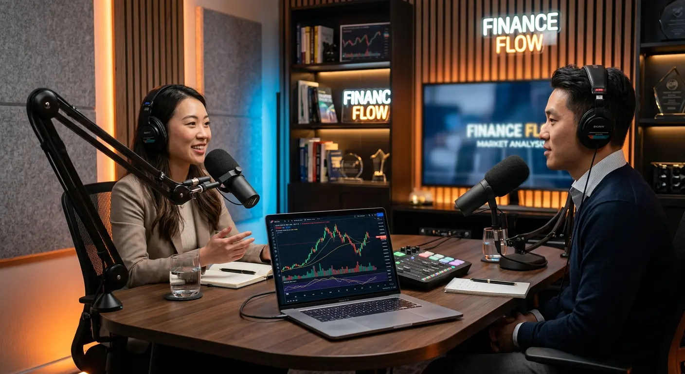 Original Chinese finance podcast - Cross-language voice cloning source